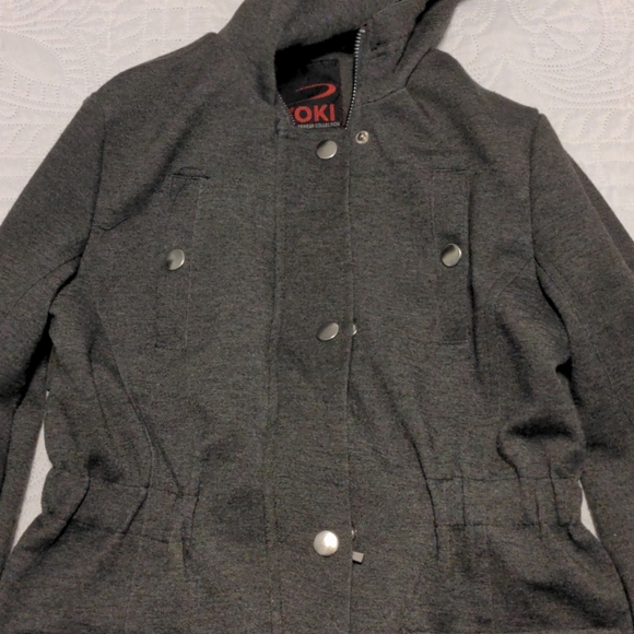 Yoki jacket - military style - gray- trendy! - Picture 2 of 6
